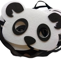 Men Cartoon Animal Felt Eye Mask Halloween Crazy City Festival Show Model 008