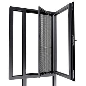 Deioux Aluminum Casement Windows <b>Swing</b> Open Louver Durable Soundproof Thermal Break <b>for</b> Houses Insulated Projects - Product Image 1