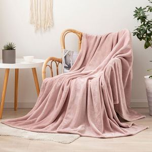 Couverture en polaire corail imprimée 100 % polyester, écologique et tendance, pour la maison ou les voyages - Product Image 2