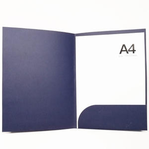 Porte-documents A4 personnalisés avec logo, imprimés, <span class=keywords><strong>en</strong></span> <span class=keywords><strong>carton</strong></span>, pour la présentation scolaire ou professionnelle - Product Image 1