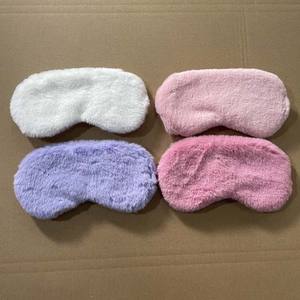 Плюшевый чехол для глаз, плюшевая пушистая Мягкая Милая маска для глаз из искусственного меха для сна - Product Image 5