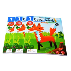 定制印刷着色书软皮儿童书籍教科书学习教育儿童书籍印刷