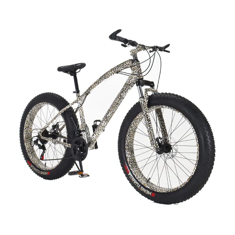 Vtt 26 pouces Fat Bike, vélo de plage pour la neige, pneus larges, pas cher, nouveau produit 2021