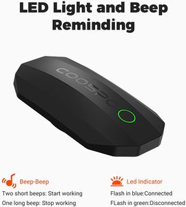 Monitor de Ritmo Cardíaco de Muñeca COOSPO H808S, Resistente al Agua IP67, de Plástico, para BT ANT+, Dispositivo de Seguimiento y Cronometraje para Correr y Gimnasio - Product Image 5