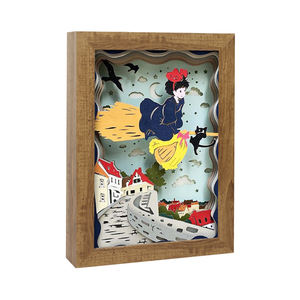 Lámpara <span class=keywords><strong>de</strong></span> decoración para dormitorio <span class=keywords><strong>de</strong></span> niñas, caja <span class=keywords><strong>de</strong></span> luz <span class=keywords><strong>de</strong></span> corte <span class=keywords><strong>de</strong></span> papel higiénico, <span class=keywords><strong>de</strong></span> Anime japonés - Product Image 5