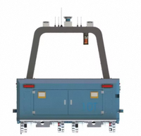 Robot AGV personnalisé à usage intensif de 10 tonnes, navigation magnétique, évitement d'obstacles par laser, logistique d'usine, véhicule à guidage automatique