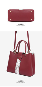 Bolsos de mujer กระเป๋าหนังแท้สะพายไหล่, กระเป๋าถือหนัง - Product Image 6