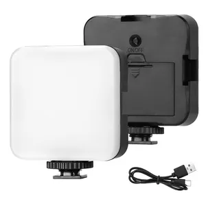 Rechargeable Clip Video Light LED Video Fill Travel Selfie Light LED Camera Portable Light For Phone Ipad Camera Laptop