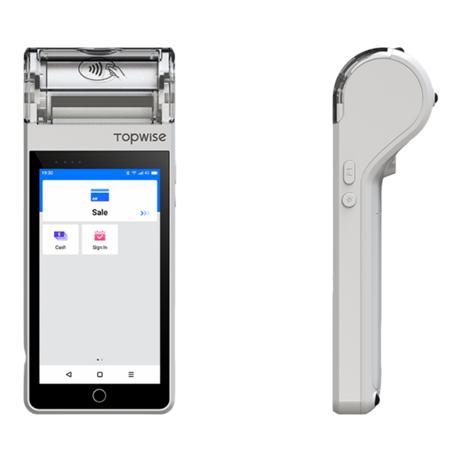 3G 4G NFC Portable Printer Android Handheld POS Terminal QR Code Scanner PDA Device for Logistics and Retail Store