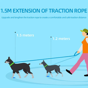 Arnés KWS Air Dog, Arnés de Malla Transpirable para Todo Clima, Tipo Chaleco, para Perros Pequeños y Medianos, de Best <span class=keywords><strong>Pet</strong></span> Supplies - Product Image 5