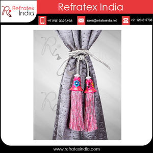 Embrasses de rideaux Scarlet Berry, fournisseur et fabrication en vrac par réfractex inde fabriqué en inde pour une meilleure qualité et un prix bas - Product Image 5