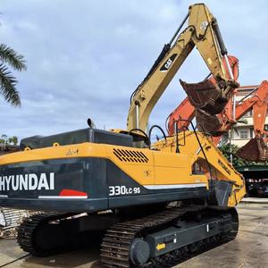 Excavatrice Hyundai 330LC-9 d'occasion, 33 tonnes, sur chenilles, à bas prix, en stock, à vendre. Composants principaux : moteur, engrenages. - Product Image 3