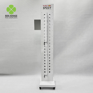 Giá Đỡ Cần Khóa Kính Râm Đứng Sàn Kim Loại Xoay Hai Mặt Giá Trưng Bày Kính Trượt Tuyết - Product Image 2