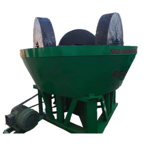 Mulino a Tre Rulli con Vasca Umida Modello 1100 1200 con Capacità di 0,5-1 TPH per Macinazione di <span class=keywords><strong>Oro</strong></span> e Pietre in Miniere e Cave in Ciad e Zambia - Product Image 1