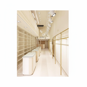 Multifunction Gold Metal Coat <b>Rack</b> Stylish Iron Cantilevered Mobile Hanger Clothes Stacking <b>Racks</b> <b>Shelves</b> Warehouse <b>Rack</b> 8-Layer - Product Image 1