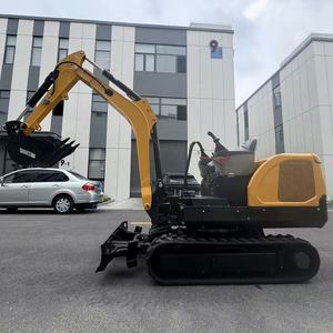 Livraison gratuite Excavatrice agricole CE EPA multifonctionnelle Mini excavatrice <span class=keywords><strong>de</strong></span> 2 tonnes Ensacheuse domestique <span class=keywords><strong>miniature</strong></span> - Product Image 2