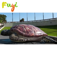 Modèle géant gonflable publicitaire de tortue/animal pour la décoration de parcs, ballon extérieur