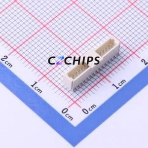 HC-1.0-14PLT Wire-to-Board Pin Header SMD,P=1mm Connector 1x14P 1mm Vertical Mount SH - Product Image 1