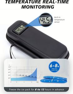 Étui isotherme pour insuline avec affichage de la température - Boîte isotherme portable pour stylo à insuline sans pack de glace - Product Image 4
