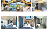Bâtiment de bureau modulaire préfabriqué en acier de 20 pieds, type Apple Cabin, pour entrepôt et transport, portable