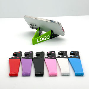 Custom Logo Universal Folding Cellphone <b>holder</b> Adjustable Plastic Lazy <b>Tablet</b> Stand Mobile Phone <b>Holder</b> For Promotional Gift - Product Image 2