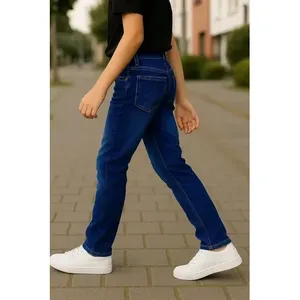 Jeans Slim Fit per Ragazzi Adrenaline, Lavaggio Medio, Gamba Dritta, 5 Tasche, Traspiranti per Uso Quotidiano - Product Image 3