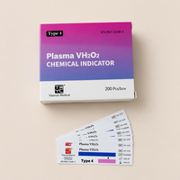 Tarjeta Indicadora de Esterilización por Plasma ISO11140 H2O2, Tira Indicadora de Plasma para CSSD Hospitalaria