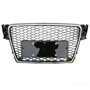 Pièces de rechange Auto calandre de style <span class=keywords><strong>A4</strong></span> B8 pour <span class=keywords><strong>Audi</strong></span> <span class=keywords><strong>A4</strong></span> modifier RS4 calandre avant 2009 <span class=keywords><strong>2011</strong></span> 2012 - Product Image 1