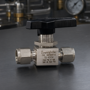 Válvula de Bola Hidráulica de Acero Inoxidable Swagelok SS-42GS4 316 para Instrumentación - Product Image 2