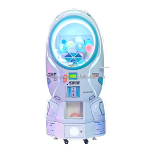 Máquina expendedora de entretenimiento de autoservicio con código QR, operada con monedas, tipo cápsula espacial, con lotería de cajas sorpresa y juegos de 1 año - Product Image 1