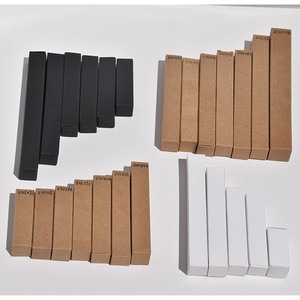 Scatola di Carta Personalizzata con Logo, Cartone Bianco o Nero, Confezione per Cosmetici 5ML 10ML, Scatola per Profumo e Olio Essenziale - Product Image 2