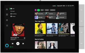 Tuya 2025 vàng An ninh 10.1 inchzigbee cổng âm nhạc nền thông minh Home Gateway EU chúng tôi tiêu chuẩn màn hình lớn cổng - Product Image 4