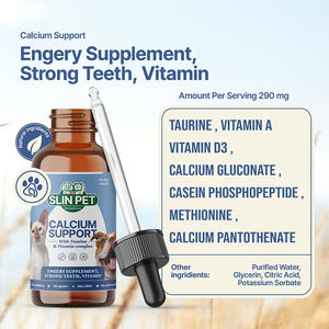 Suplemen cair nutrisi kesehatan hewan peliharaan dengan kalsium & Taruine untuk meningkatkan energi dalam OEM/ODM tetesan cairan - Product Image 3