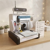 Imprimante 3D Panda-3d SU2 Robot Model DIY pour l'art du sucre avec contrôle Android, design léger et portable 2026