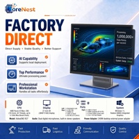 Computadora Todo en Uno CoreNest de 27 Pulgadas 4K, AMD Ryzen Zen AI Max 395, 128GB de RAM, 2TB NVMe SSD, Computadora AIO con IA para Negocios y Trabajo