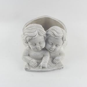 Priez ange jardin Art Vase Sculpture fleur Vase fleur Pot plantes pour la maison pour parc - Product Image 6