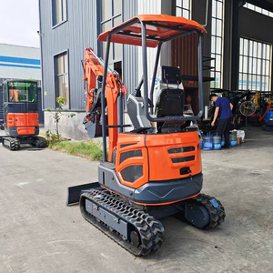 무료 배송 미니 굴삭기 EPA 엔진 1.8 톤 크롤러 마이크로 굴삭기 1 톤 2 톤 유압 농장 소형 굴삭기 판매 - Product Image 4