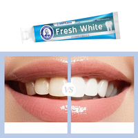 Vente chaude prix d'usine charbon actif dentifrice à base de plantes blanchissant dentifrice naturel pour adultes nettoyage en profondeur parfum de menthe