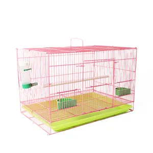 Offre Spéciale Bonne Qualité Extra Large 76cm Cage À Oiseaux Durable Fil De Fer Cage Pour Animaux Grand Perroquet Cage
