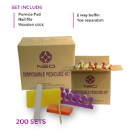 Kit de pédicure léger 5 en 1 confortable et facile à utiliser ensemble de manucure sûr et hygiénique pour les pieds et les ongles d'orteils prêt à être expédié