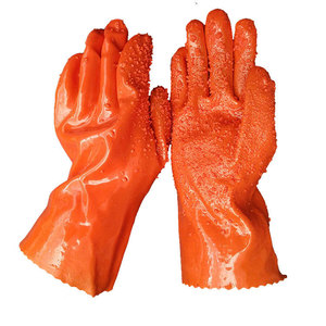 Guantes de Seguridad Borg 718 Recubiertos de PVC, Texturizados, Antideslizantes, Resistentes al Agua y al Aceite, para Uso General - Product Image 1