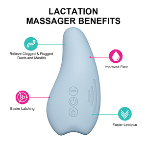 Masseur d'<span class=keywords><strong>allaitement</strong></span> MEIPER, masseur de sein 2 en 1 réglable par vibration 10 pour l'<span class=keywords><strong>allaitement</strong></span>, aide à l'<span class=keywords><strong>allaitement</strong></span> pour conduit bouché - Product Image 5