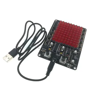 CHA-81 LED Tracking Light Peças DIY Kit de Produção Eletrônica LED Siga Spot USB/Bateria Fonte De Alimentação