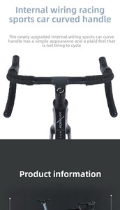 Vélo de route en magnésium en gros avec guidon courbé monobloc et cadre de VTT 20 vitesses BB049 - Product Image 6