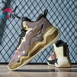 Chaussures de basket décontractées en gros, haute qualité, tailles 36 à 45, en caoutchouc, maille et cuir synthétique, logo personnalisable, 1 paire - Product Image 6