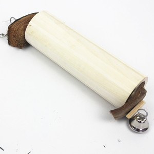 Jouets à mâcher cylindriques en bois de couleur naturelle pour perroquets de petite et moyenne taille, accessoires de cage, fournitures pour animaux de compagnie - Product Image 6