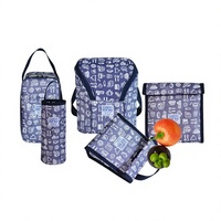 Sac isotherme portable écologique en PVC et aluminium |   Sac à déjeuner isotherme imperméable pour pique-nique et vin |   Chaleur