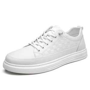 Chaussures de skate Daodao CH73 pour hommes, dessus en cuir de vache, chaussures de sport toutes saisons - Product Image 1