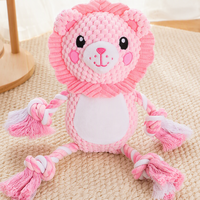 Jouets couineurs personnalisés en gros pour animaux de compagnie, poupées interactives en peluche, jouets froissés pour chiens, fabrication d'articles pour animaux de compagnie pour chiens