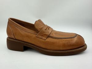 Zapatos de Baile Clásico de Alta Calidad, Negros, de Cuero Genuino, Planos, para Danza Folclórica, Representativos de Danza Nacional - Product Image 4